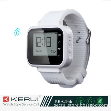 Restaurant & Bars Service Calling System Watch Pager (KR-C166)